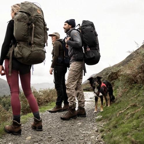 Fjallraven Vidda Pro Trousers M férfi túranadrág oliva színben 6