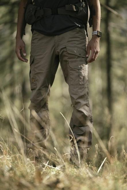 Fjallraven Vidda Pro Trousers M férfi túranadrág barna színben 4