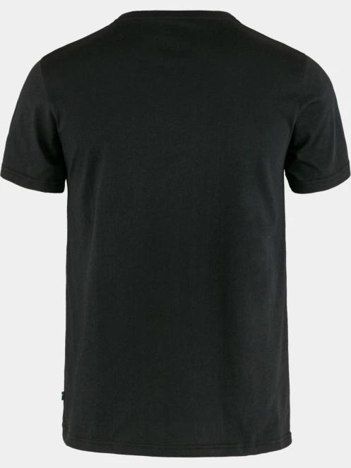 Fjallraven Fjällräven Logo T-shirt M férfi rövid ujjú póló fekete színben 3