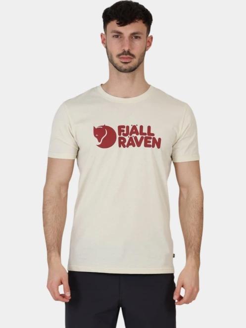 Fjallraven Fjällräven Logo T-shirt M férfi rövid ujjú póló fehér színben 2