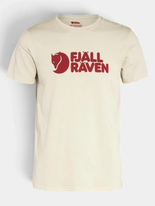 Fjallraven Fjällräven Logo T-shirt M férfi rövid ujjú póló homok színben 6