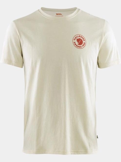Fjallraven 1960 Logo T-shirt M férfi rövid ujjú póló homok színben 5