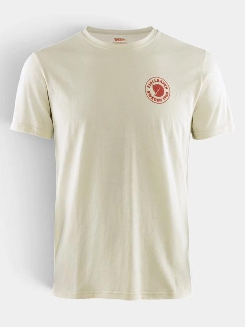 Fjallraven 1960 Logo T-shirt M férfi rövid ujjú póló homok színben 6