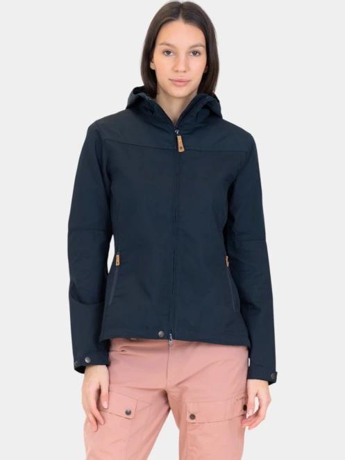 Fjallraven Stina Jacket W női átmeneti kabát sötétkék színben 2