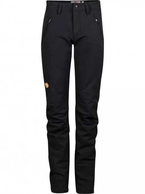 Fjallraven Oulu Trousers W női túranadrág fekete színben 2