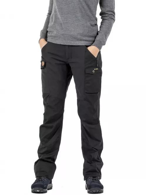 Fjallraven Nikka Trousers Curved W női túranadrág sötétkék színben 2