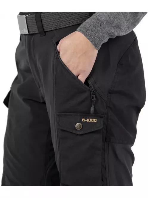 Fjallraven Nikka Trousers Curved W női túranadrág sötétkék színben 4