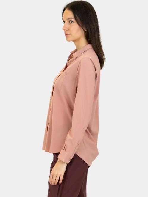 Fjallraven Övik Lite Shirt LS W női hosszú ujjú ing rózsaszín színben 3
