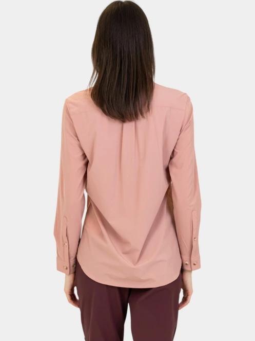 Fjallraven Övik Lite Shirt LS W női hosszú ujjú ing rózsaszín színben 4
