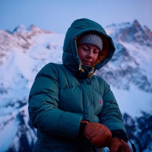 Fjallraven Expedition Down Lite Jacket W női pehelykabát világoskék színben 4