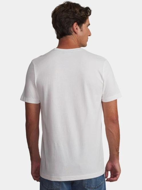 TBS Freditee férfi rövid ujjú póló fehér színben 3