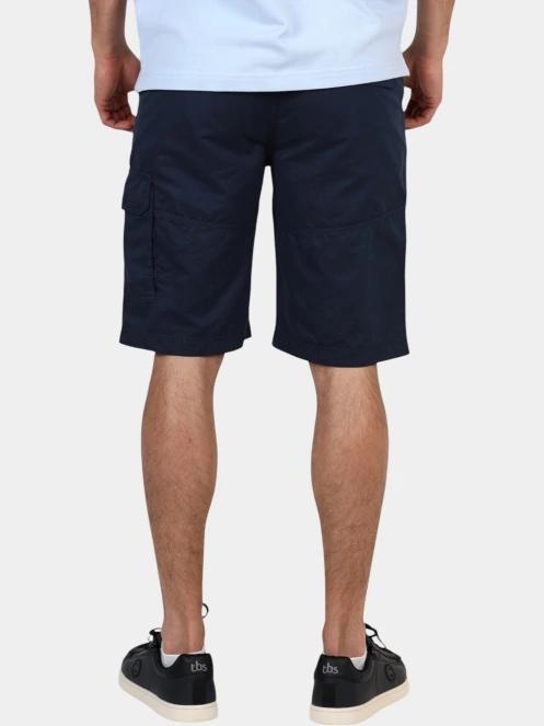 TBS Fuppaber férfi oldalzsebes rövidnadrág sötétkék színben 4