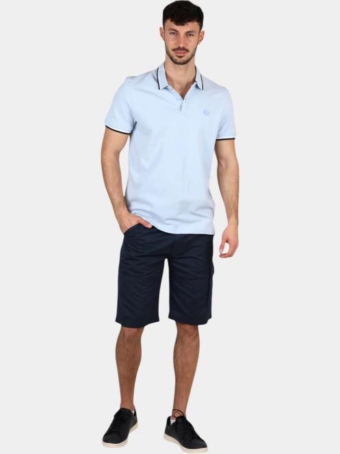 TBS Fuppaber férfi oldalzsebes rövidnadrág sötétkék színben 6