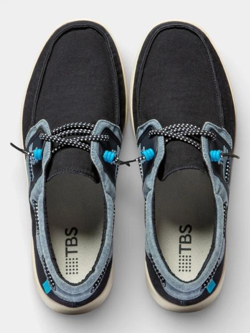 TBS Geoboat férfi slip-on cipő sötétkék színben 4