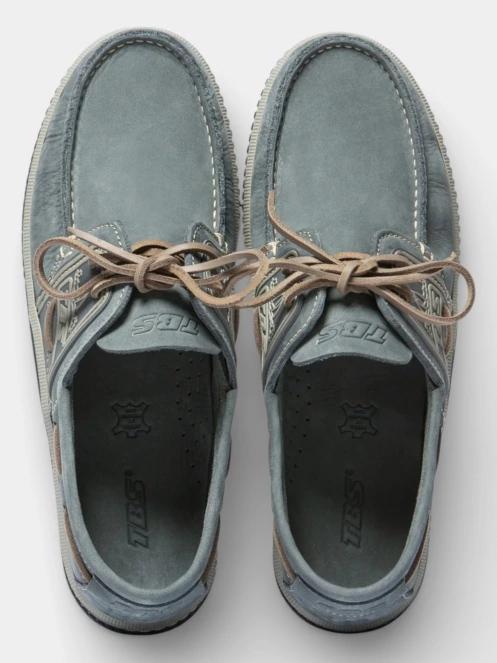 TBS Globek férfi mokaszin kék színben 4