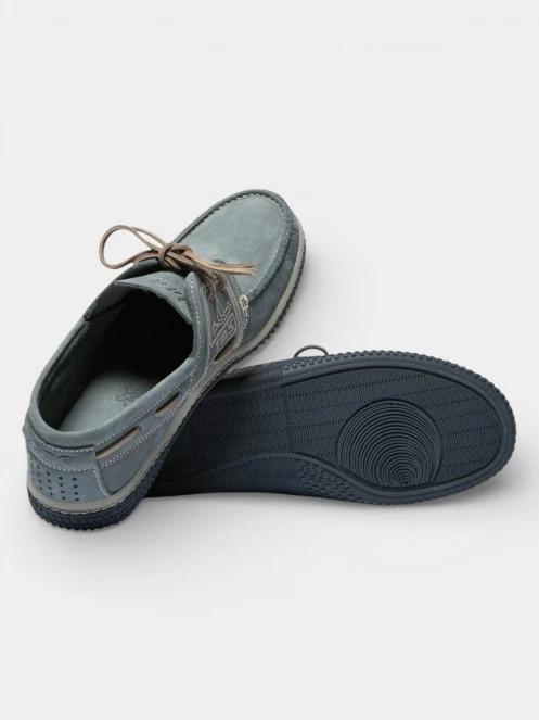 TBS Globek férfi mokaszin kék színben 5