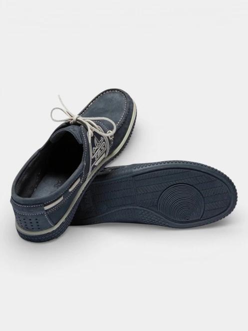 TBS Globek férfi mokaszin sötétkék színben 6