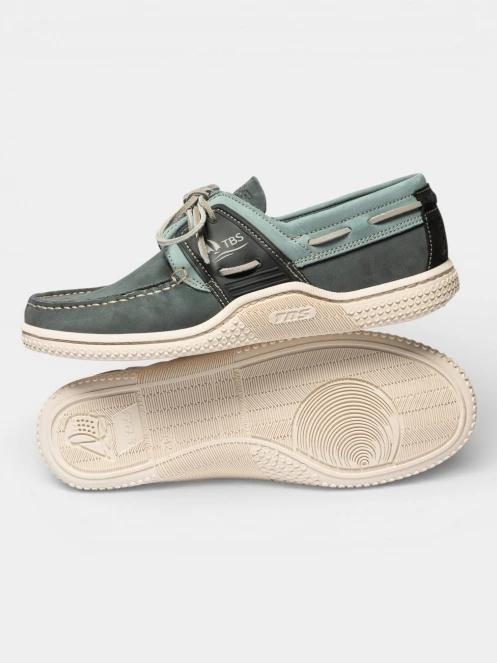 TBS Glosail férfi mokaszin zöld színben 3