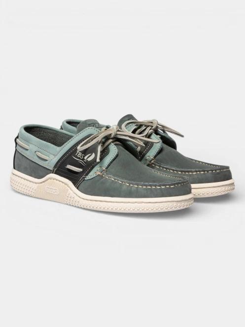 TBS Glosail férfi mokaszin zöld színben 4