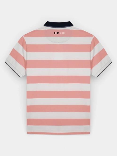 TBS Govanpol férfi galléros póló rózsaszín színben 5