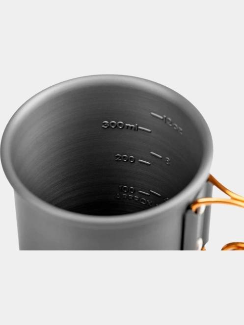 GSI Halulite Cup 414Ml bögre szürke színben 5