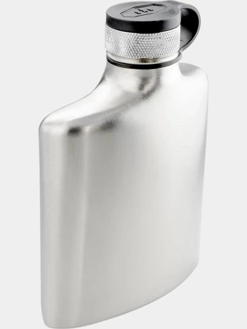 GSI Glacier Stainless 6 Fl. Oz. Hip Flask acél flaska szürke színben 2
