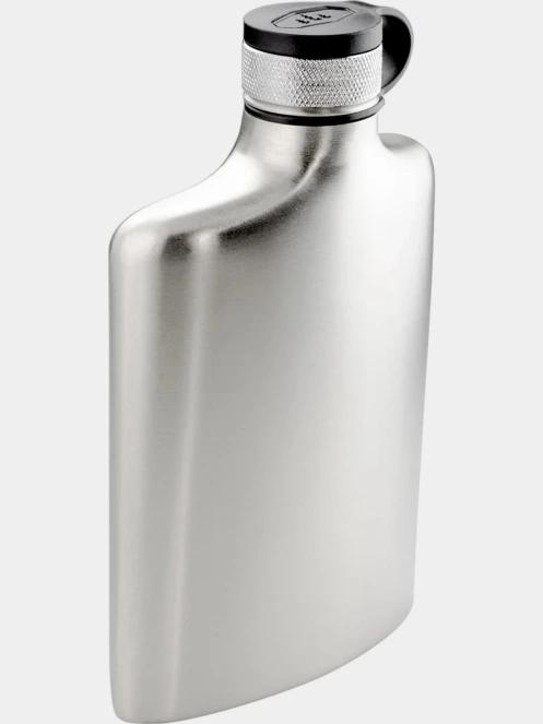 GSI Glacier Stainless 8 Fl. Oz. Hip Flask acél flaska szürke színben 2