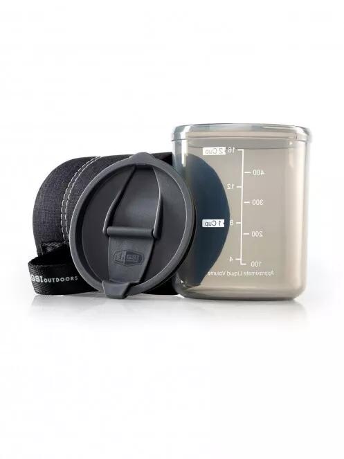 GSI INFINITY BACKPACKER MUG bögre fekete színben 5