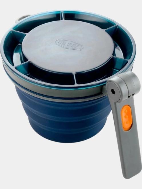 GSI Collapsible Fairshare Mug összenyomható bögre kék színben 3
