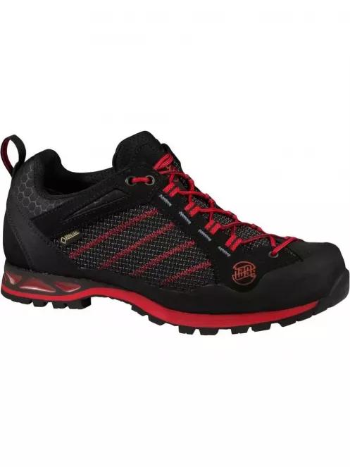 Hanwag Makra Low Gtx férfi vízhatlan túracipő fekete színben 2