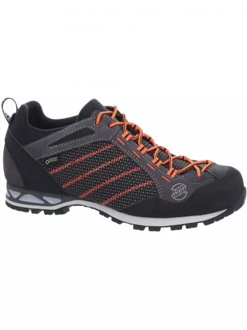 Hanwag Makra Low Gtx férfi vízhatlan túracipő fekete színben 2
