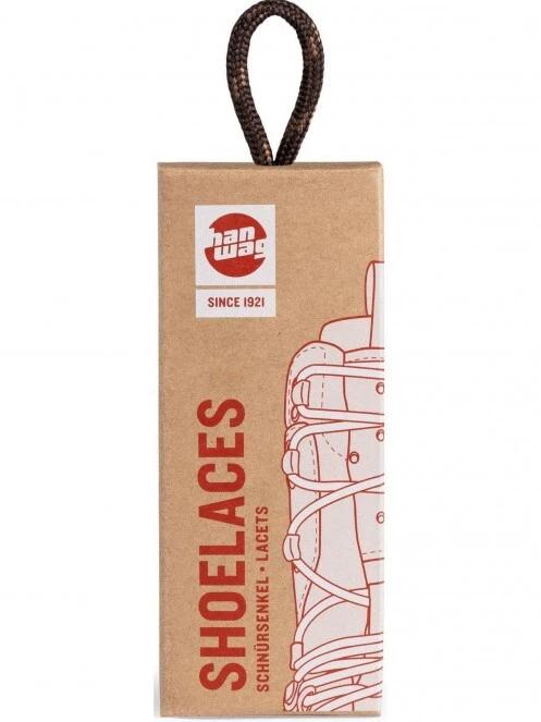 Hanwag Shoe Laces 120 cm cipőfűző barna színben 2
