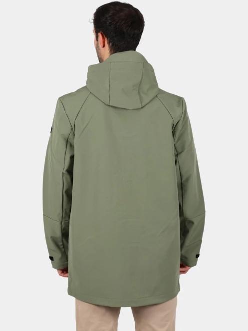 TBS Helnylon férfi softshell kabát oliva színben 4