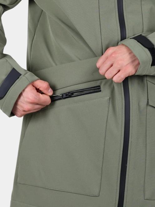 TBS Helnylon férfi softshell kabát oliva színben 7