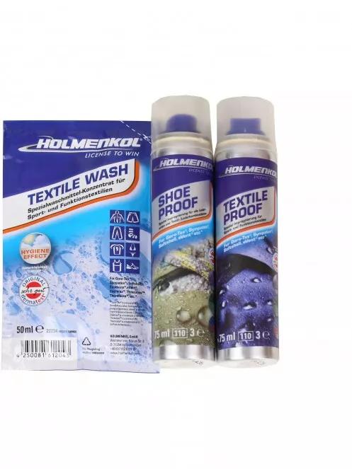 Holmenkol Care Travel Set tisztítószer fehér színben 3