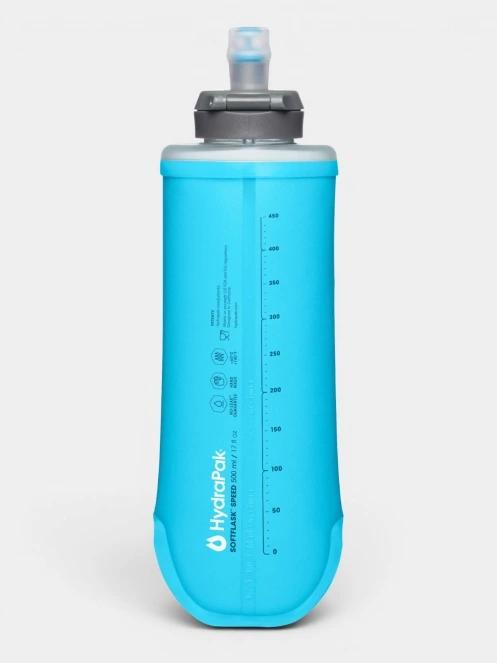 HYDRAPAK Softflask Speed 500ml ivótasak világoskék színben 5
