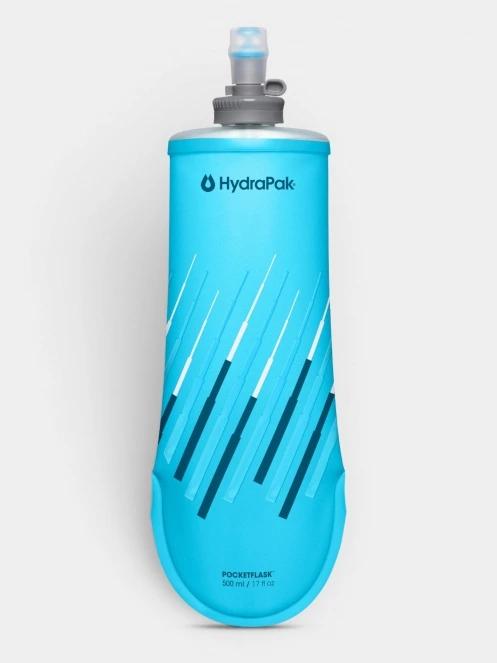 HYDRAPAK Pocketflask 500ml ivótasak világoskék színben 2