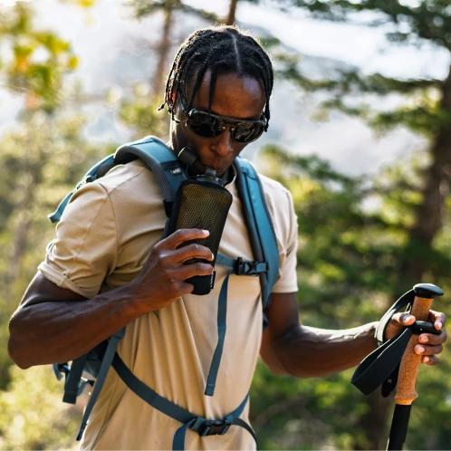 HYDRAPAK Packflask Kit 500ml ivótasak sárga színben 7