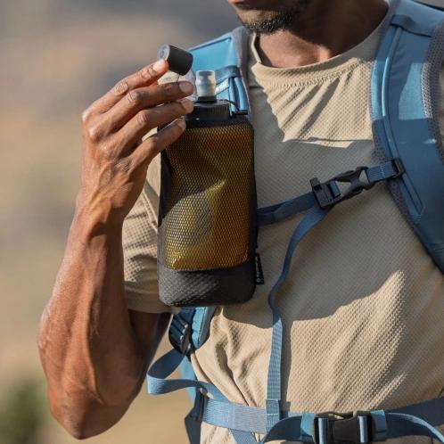 HYDRAPAK Packflask Kit 750ml ivótasak sárga színben 6