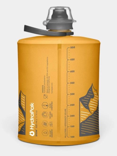 HYDRAPAK Stow 500ml ivótasak sárga színben 4