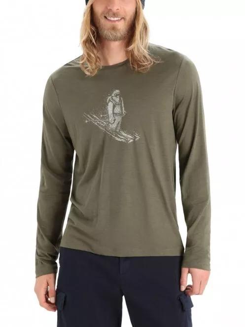 Men Tech Lite II LS Tee Skiing Yeti