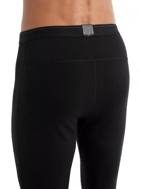 Icebreaker Men 200 Oasis Leggings férfi aláöltöző nadrág fekete színben 5