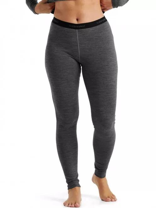 Icebreaker Women 200 Oasis Leggings női aláöltöző nadrág szürke színben 2