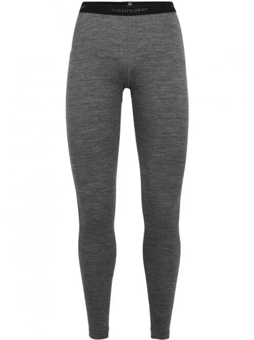 Icebreaker Women 200 Oasis Leggings női aláöltöző nadrág szürke színben 6