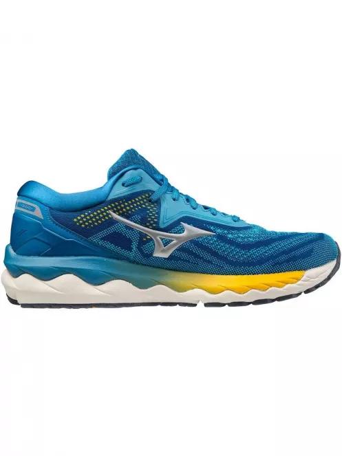 Mizuno Wave Sky 4 férfi futócipő kék színben 2