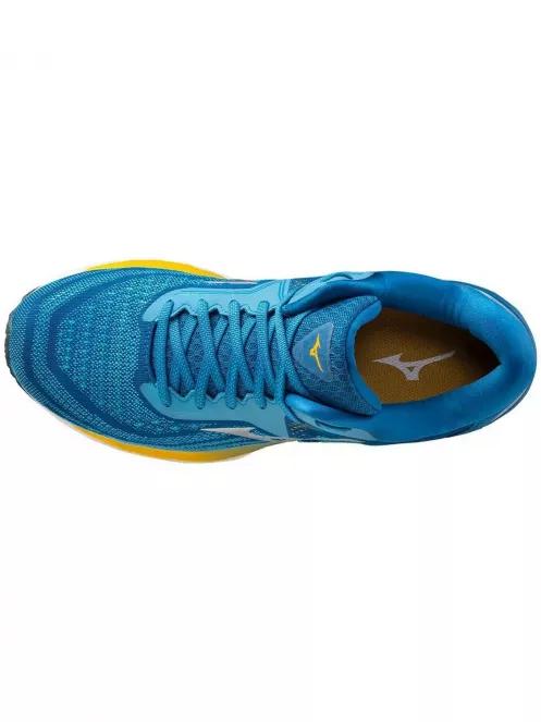 Mizuno Wave Sky 4 férfi futócipő kék színben 4