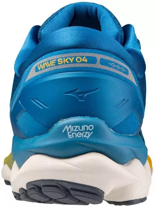 Mizuno Wave Sky 4 férfi futócipő kék színben 5