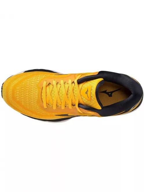 Mizuno Wave Sky 4 férfi futócipő sárga színben 4