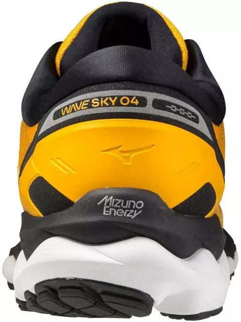 Mizuno Wave Sky 4 férfi futócipő sárga színben 5