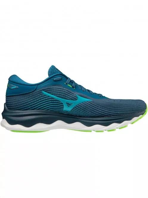 Mizuno WAVE SKY 5 férfi futócipő kék színben 2